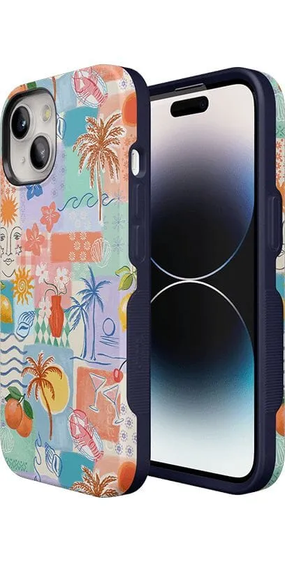#1 Best Seller: Tropical Heat | Beachy Collage Case  Stylish & Comfortable