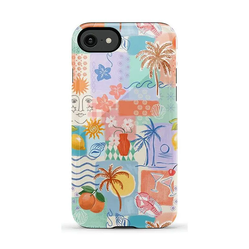 #1 Best Seller: Tropical Heat | Beachy Collage Case  Stylish & Comfortable