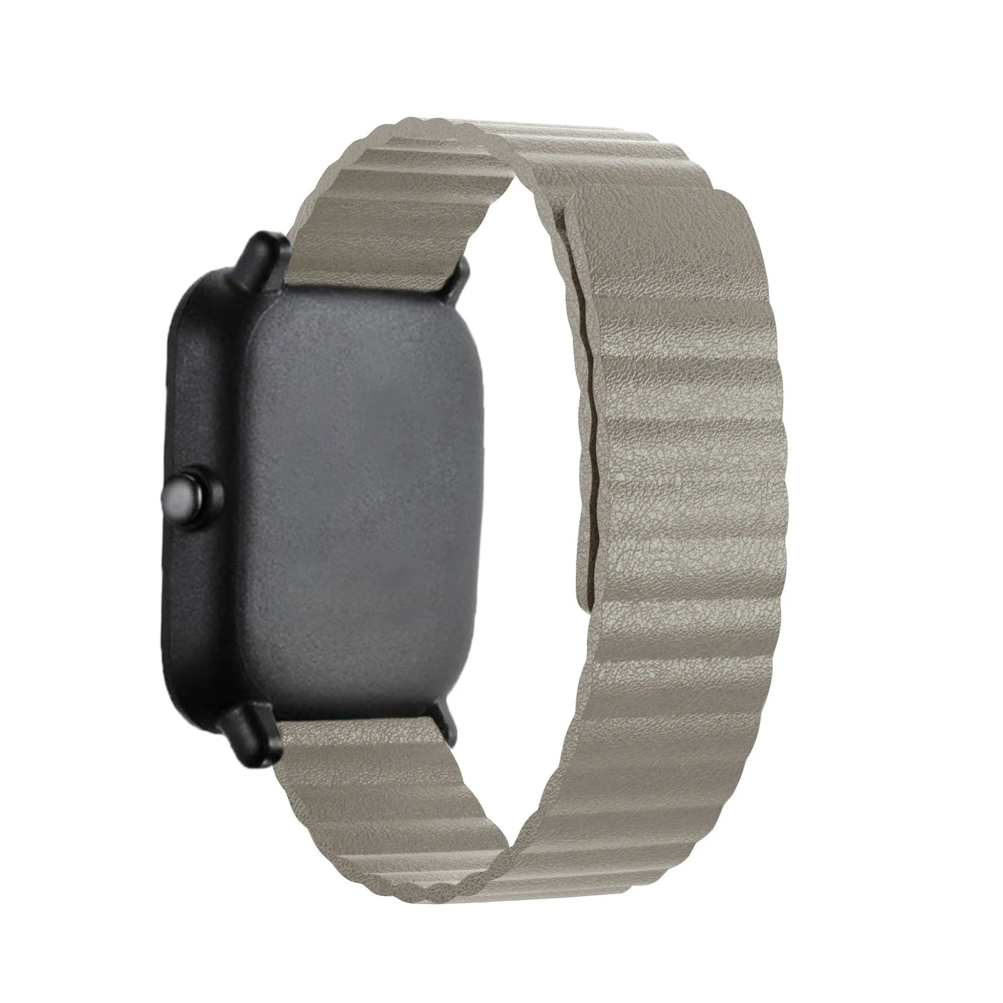 #1 Best Seller: Xiaomi Amazfit GTS Leather Loop Strap (Khaki)  Last Few Pieces!