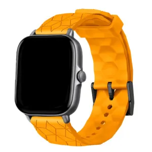 #1 Best Seller: Xiaomi Amazfit GTS Silicone Strap Hexagons (Orange)  Last Few Pieces!