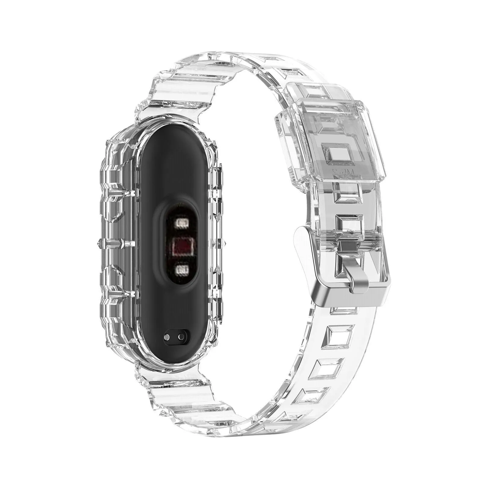 #1 Best Seller: Xiaomi Mi Band 5 Clear TPU Strap (Transparent)  Limited Release!