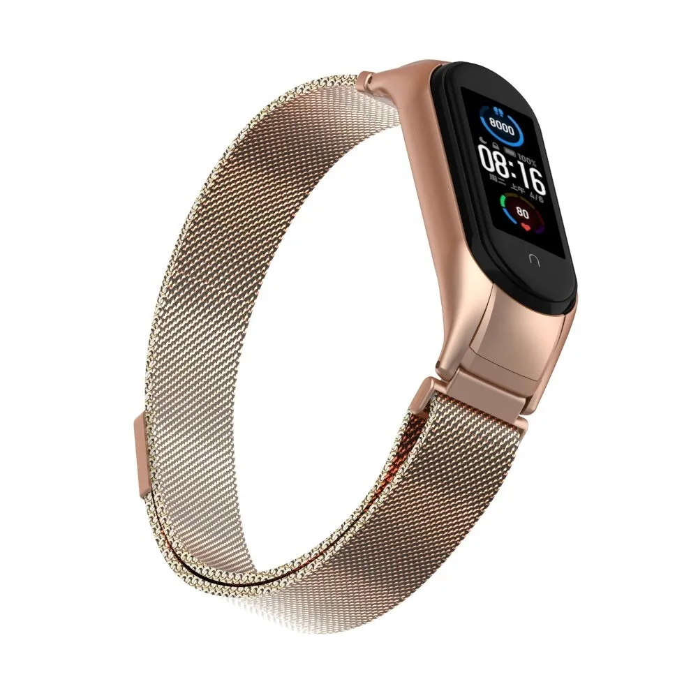 #1 Best Seller: Xiaomi Mi Band 5 Milanese Strap (Bronze Gold)  Last Few Pieces!
