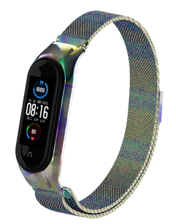 #1 Best Seller: Xiaomi Mi Band 6 Milanese Strap (Pearlescent)  Limited Availability!