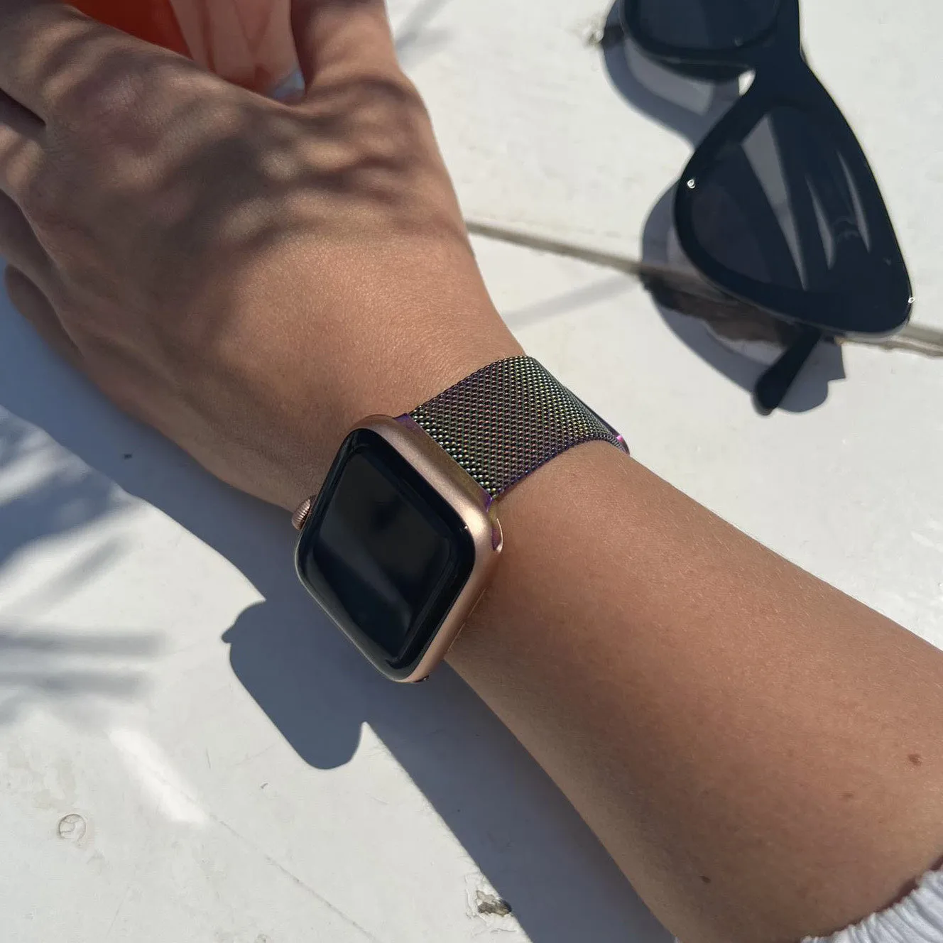 #1 Best Seller: Xiaomi Mi Band 6 Milanese Strap (Pearlescent)  Limited Availability!