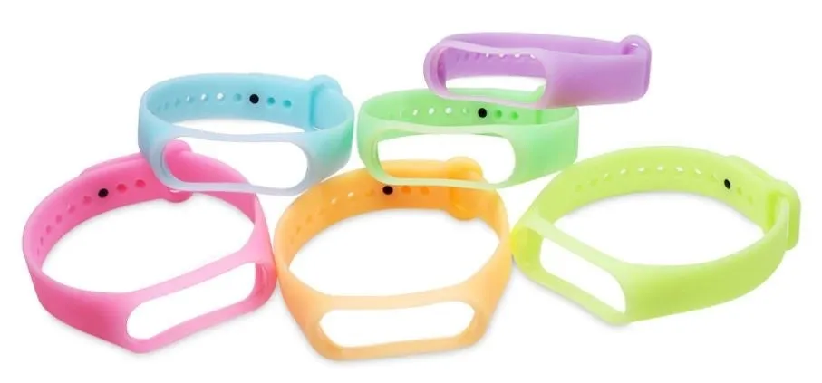 #1 Best Seller: Xiaomi Mi Band 6 Silicone Strap (Neon Pink)  Stylish & Comfortable