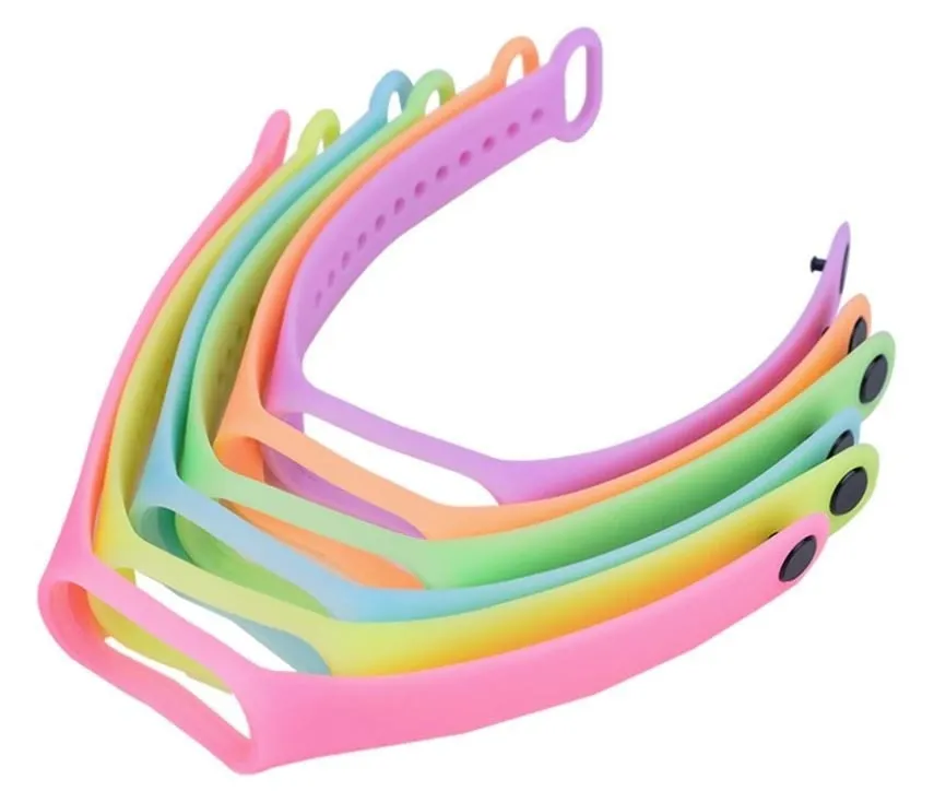 #1 Best Seller: Xiaomi Mi Band 6 Silicone Strap (Neon Pink)  Stylish & Comfortable