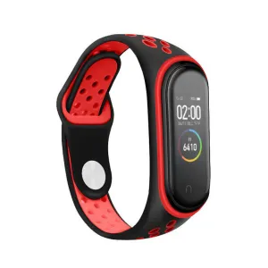 #1 Best Seller: Xiaomi Mi Band 6 Sport Strap (Black/Red)  Limited Stock!
