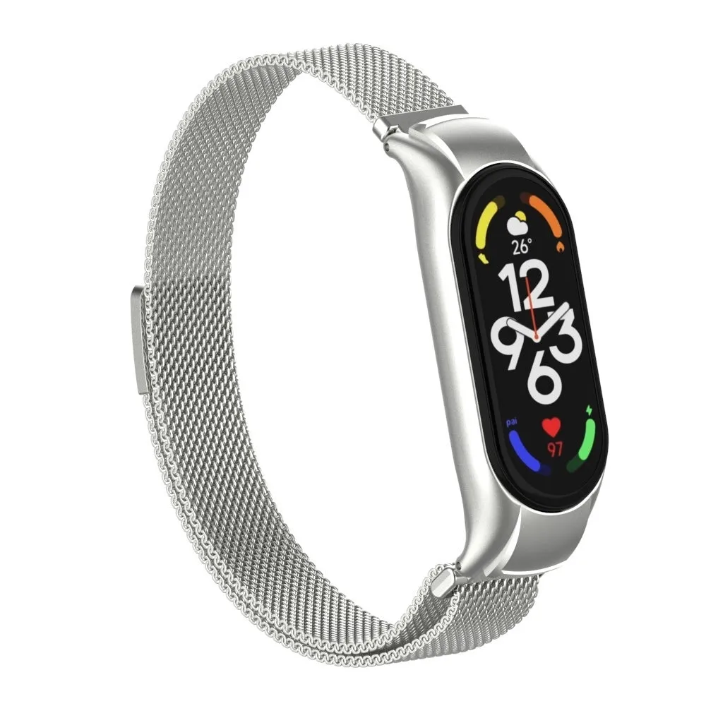 #1 Best Seller: Xiaomi Mi Band 7 Milanese Strap (Silver)  Limited Availability!