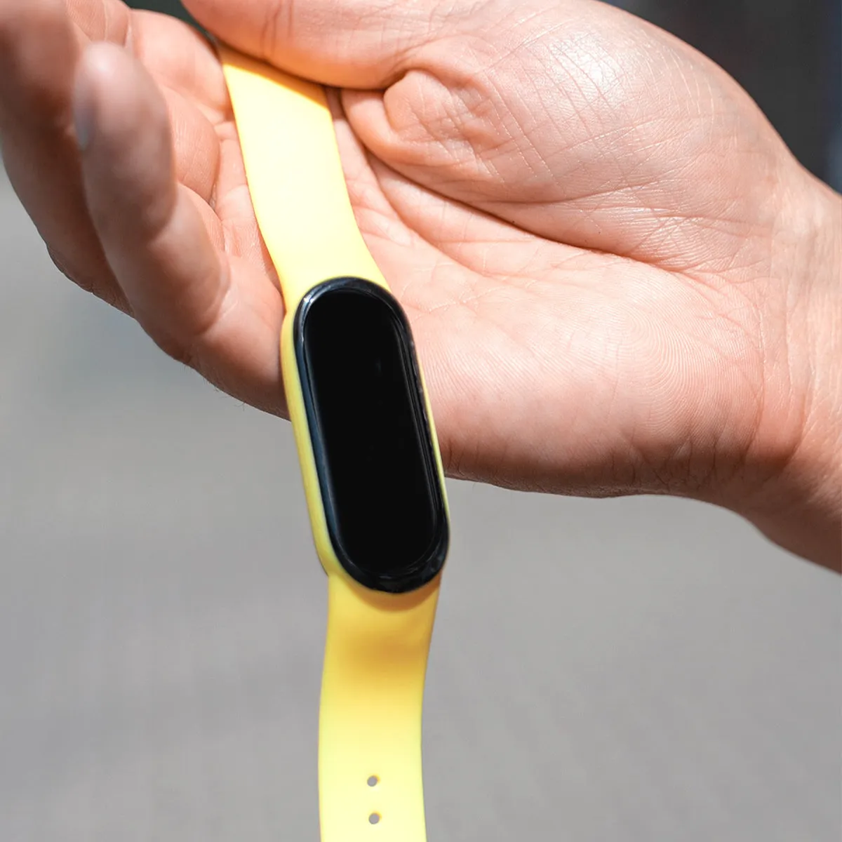#1 Best Seller: Xiaomi Mi Band 7 Silicone Strap (Yellow)  Last Chance!