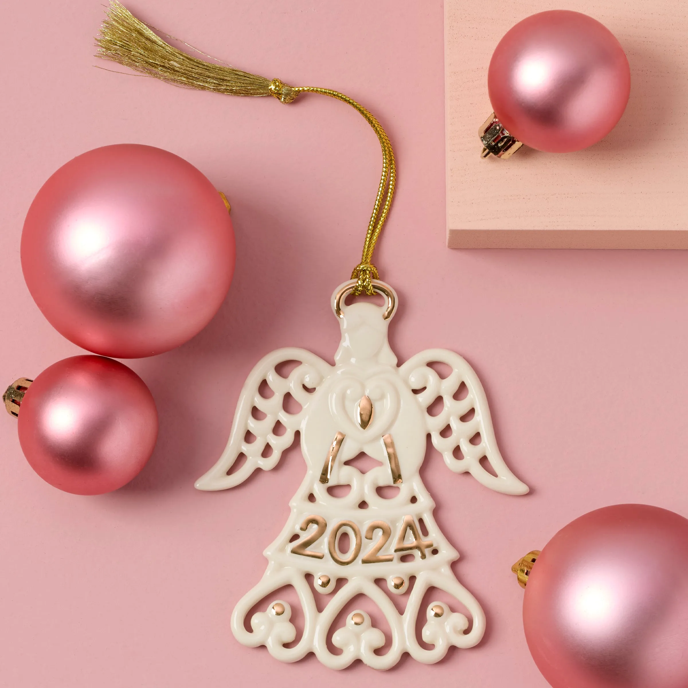 2024 A Year To Remember Angel Ornament Lenox