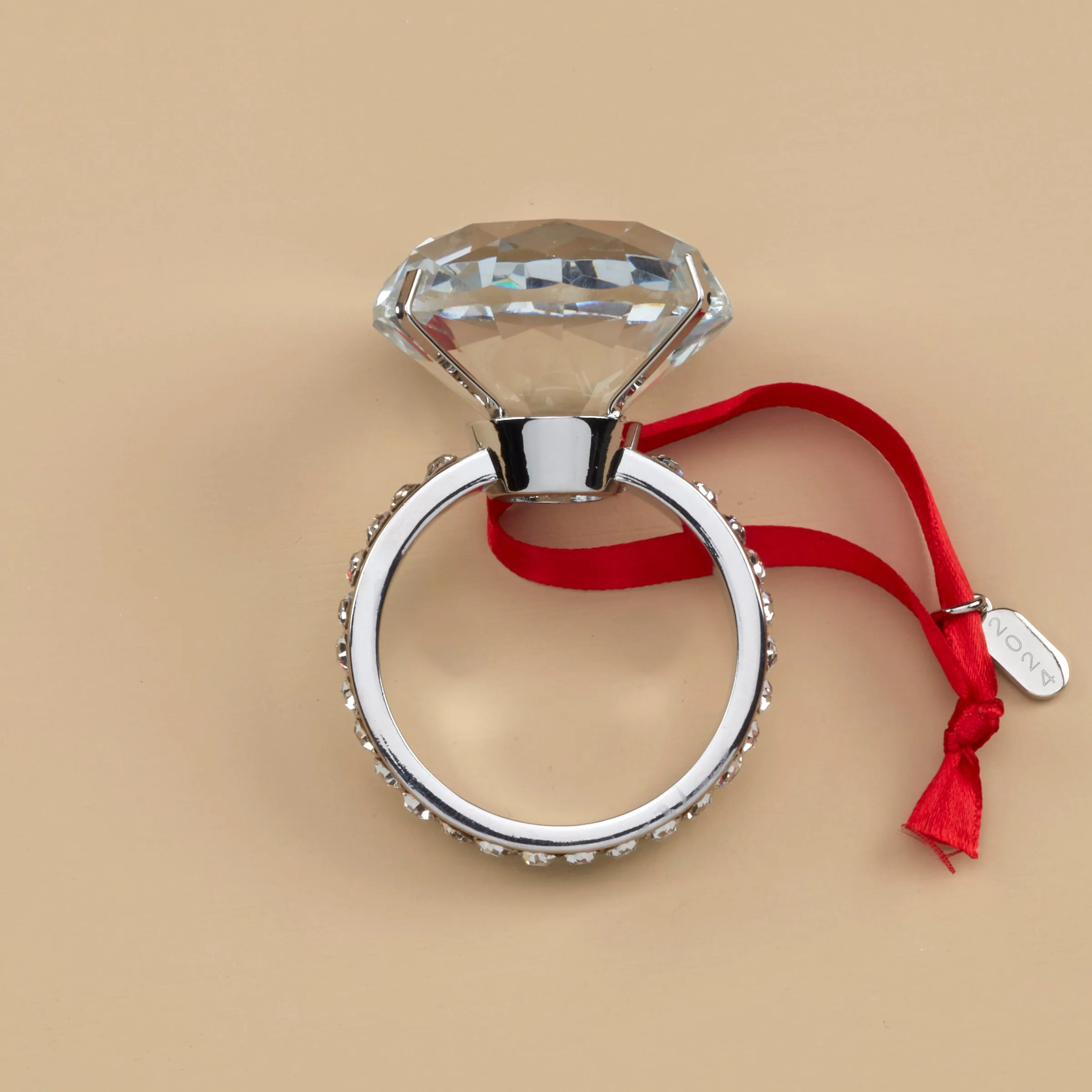 2024 Engagement Ring Ornament Lenox