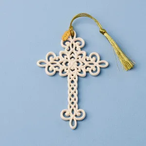 2025 Snow Fantasies Cross Ornament Lenox