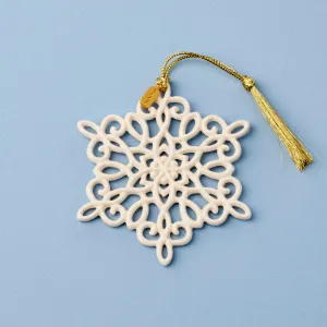2025 Snow Fantasies Snowflake Ornament Lenox