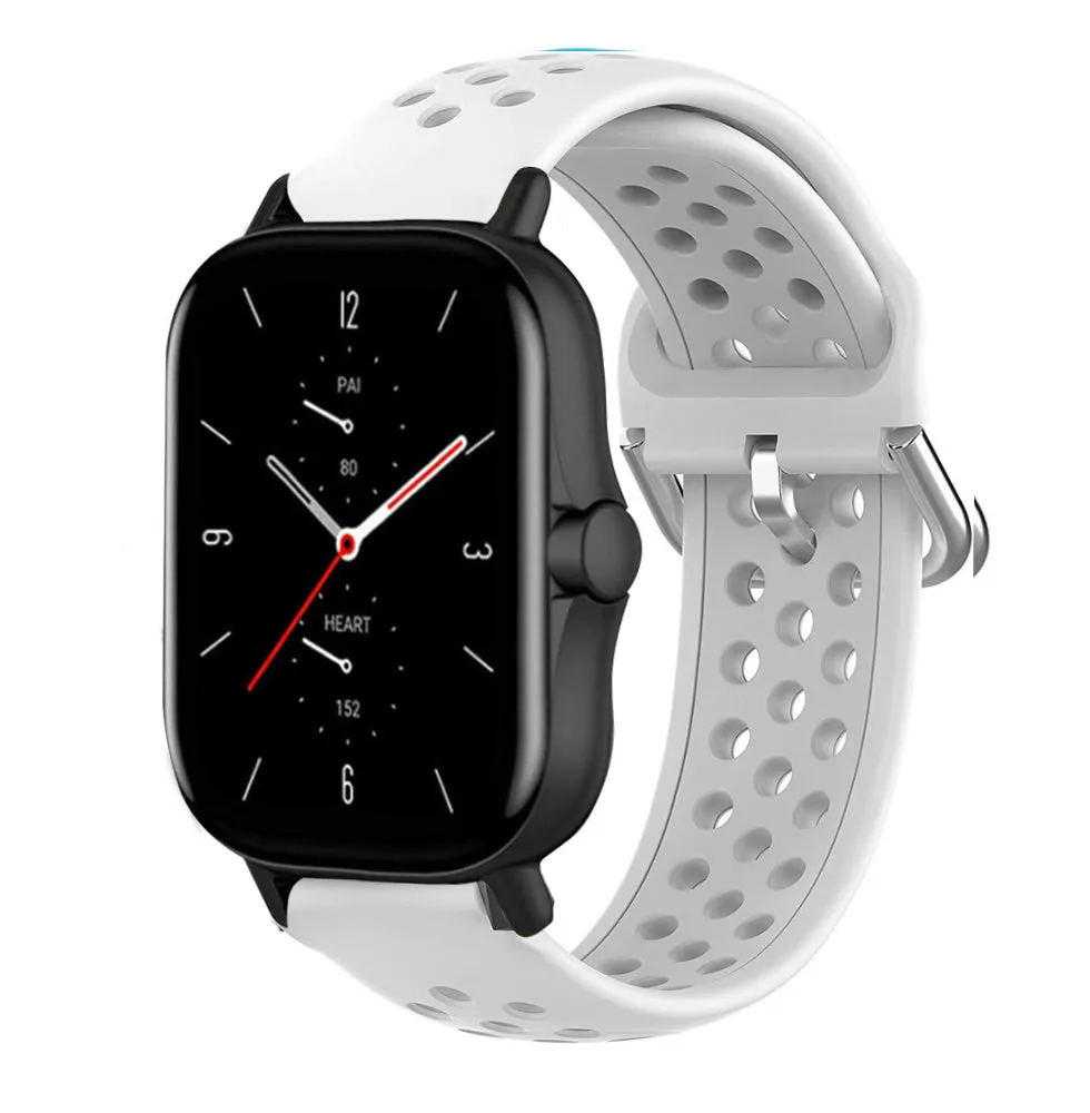 Affordable Luxury Amazfit GTS 2 Breathable Strap (White)  Ends Soon!