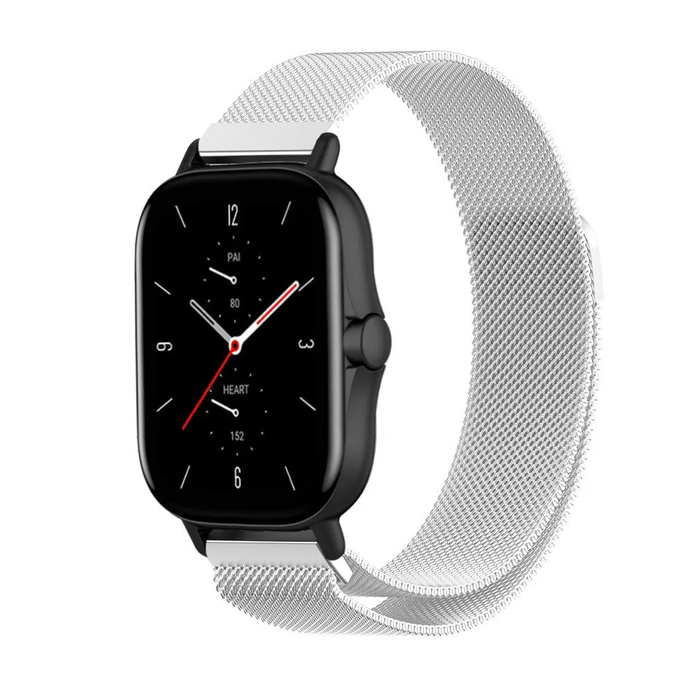 Affordable Luxury Amazfit GTS 2 Milanese Strap (Silver)  Last Chance!