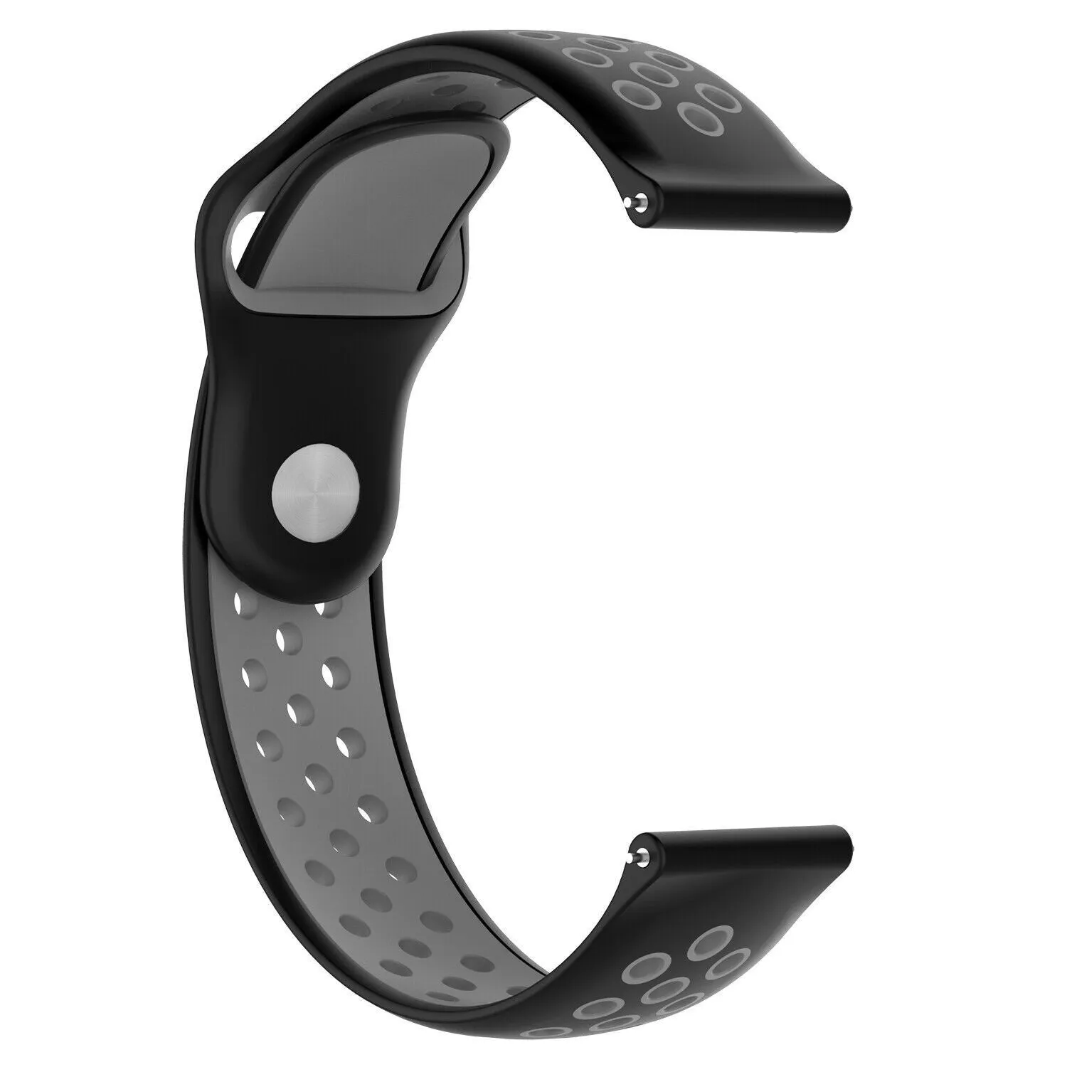 Affordable Luxury Amazfit GTS 2 Sport Strap (Black/Grey)  Limited Availability!
