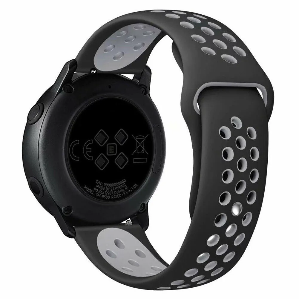Affordable Luxury Amazfit GTS 2 Sport Strap (Black/Grey)  Limited Availability!