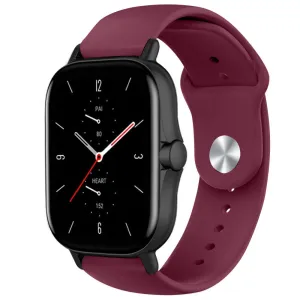 Affordable Luxury Amazfit GTS 2 Sport Strap (Burgundy)  Today Only!