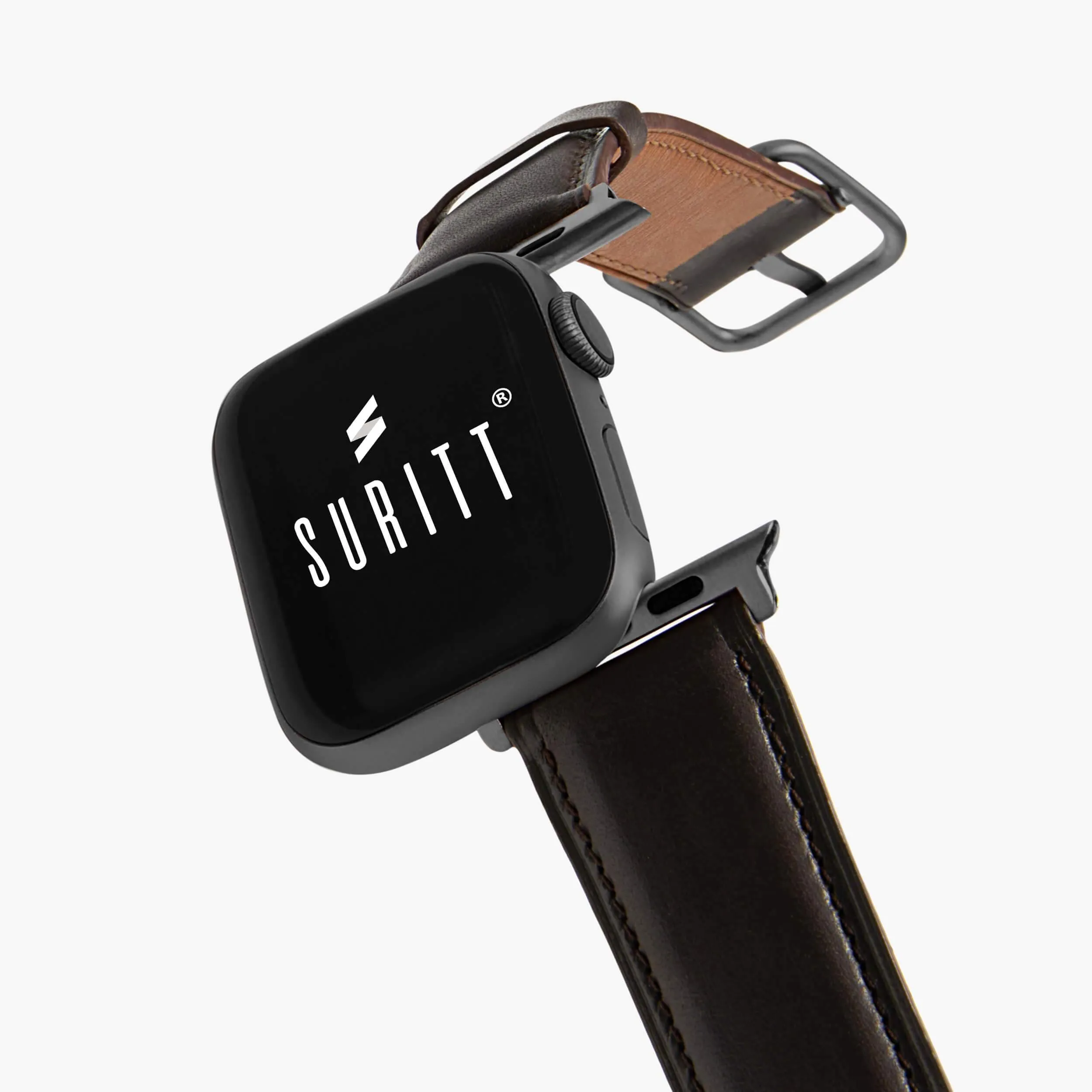 Affordable Luxury Apple Watch Band Horus Dark Brown  Today Only!