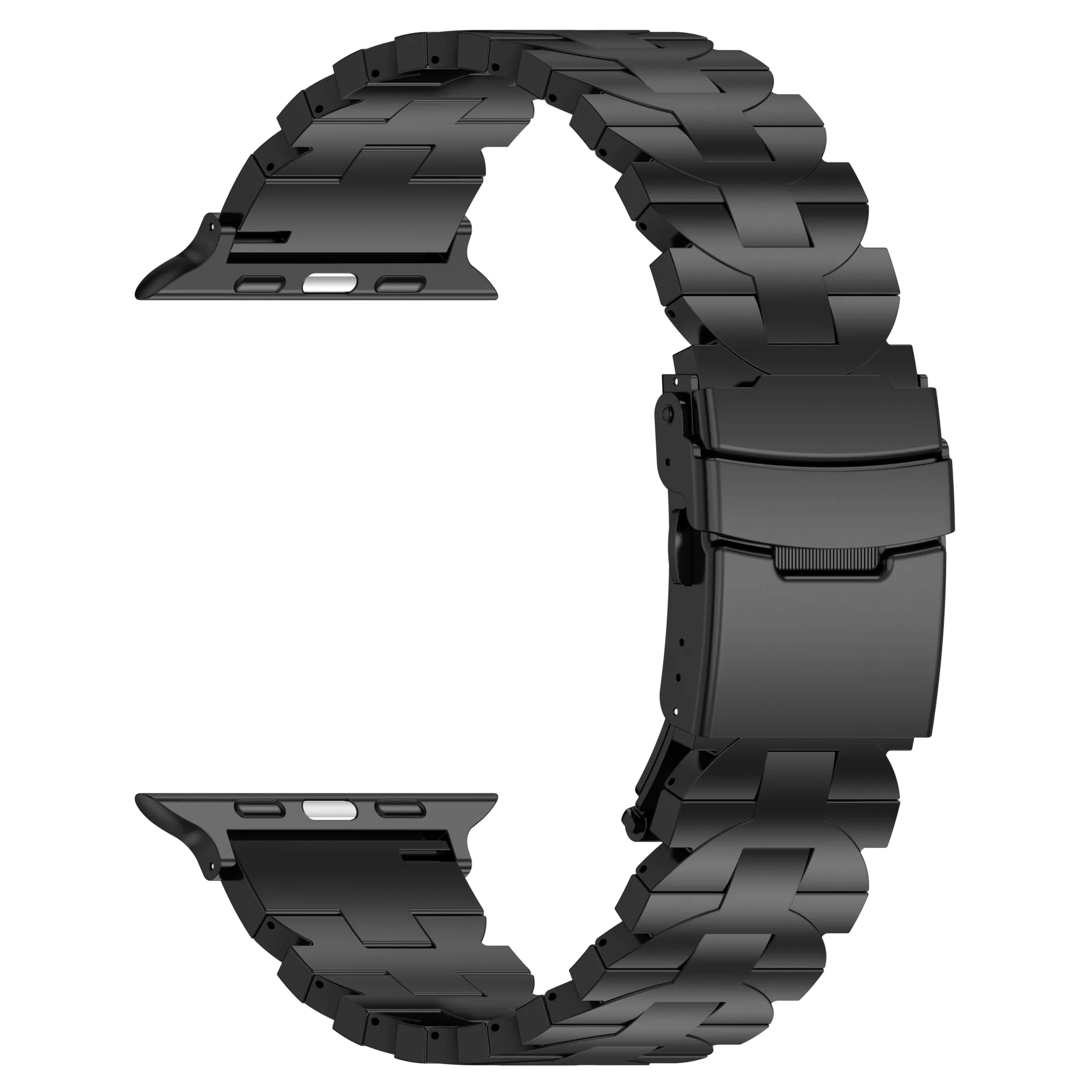 Affordable Luxury Apple Watch Butterfly Titanium Strap (Black)  Last Few Pieces!