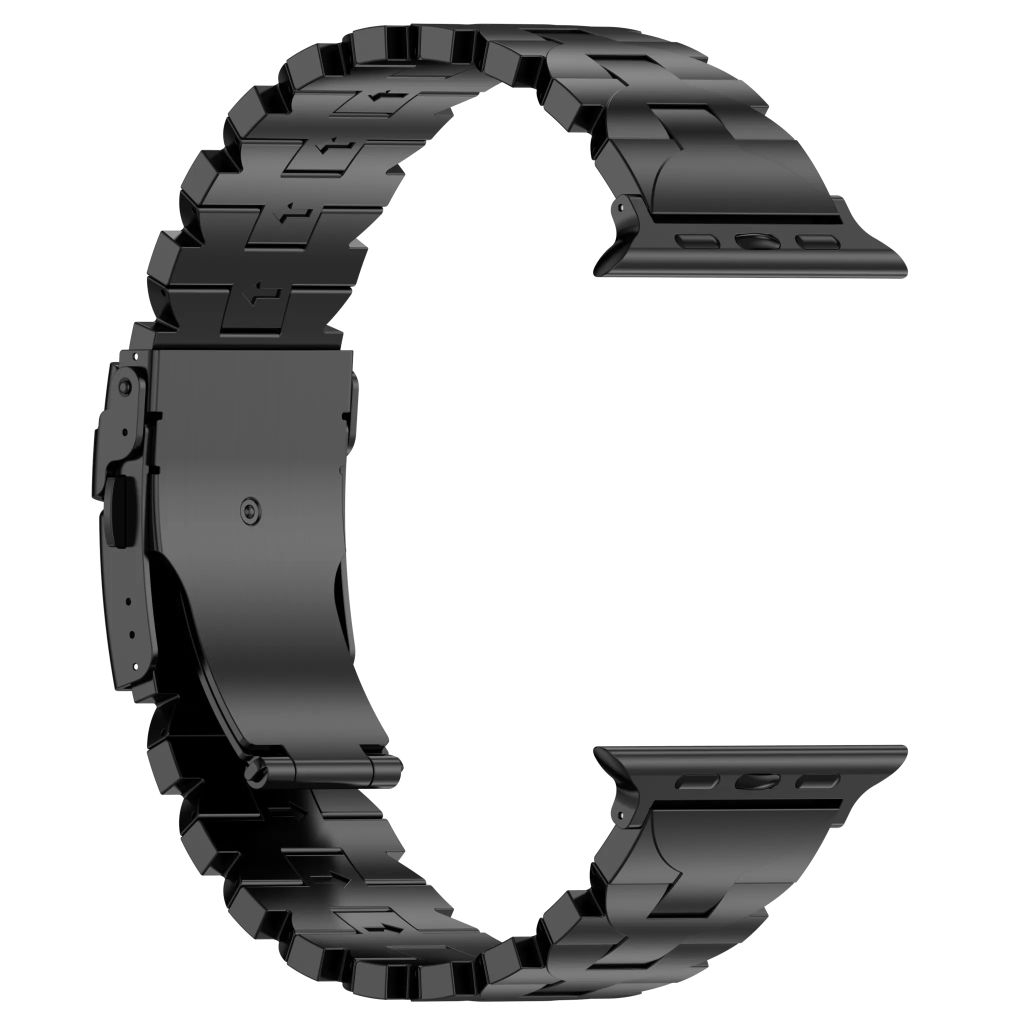 Affordable Luxury Apple Watch Butterfly Titanium Strap (Black)  Last Few Pieces!