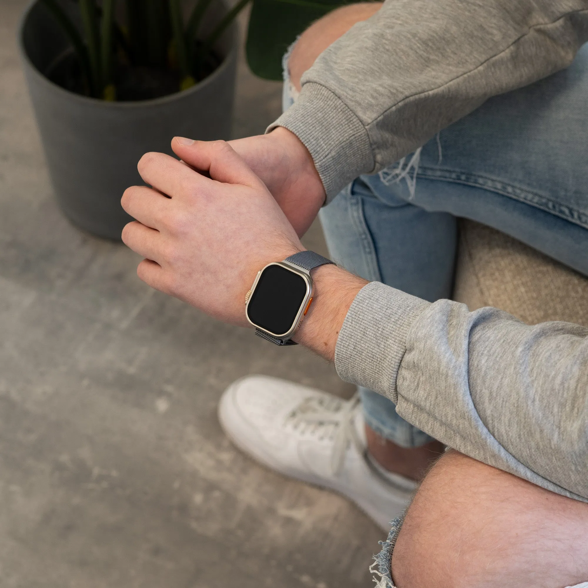 Affordable Luxury Apple Watch Milanese Strap (Space Grey)  Almost Gone!