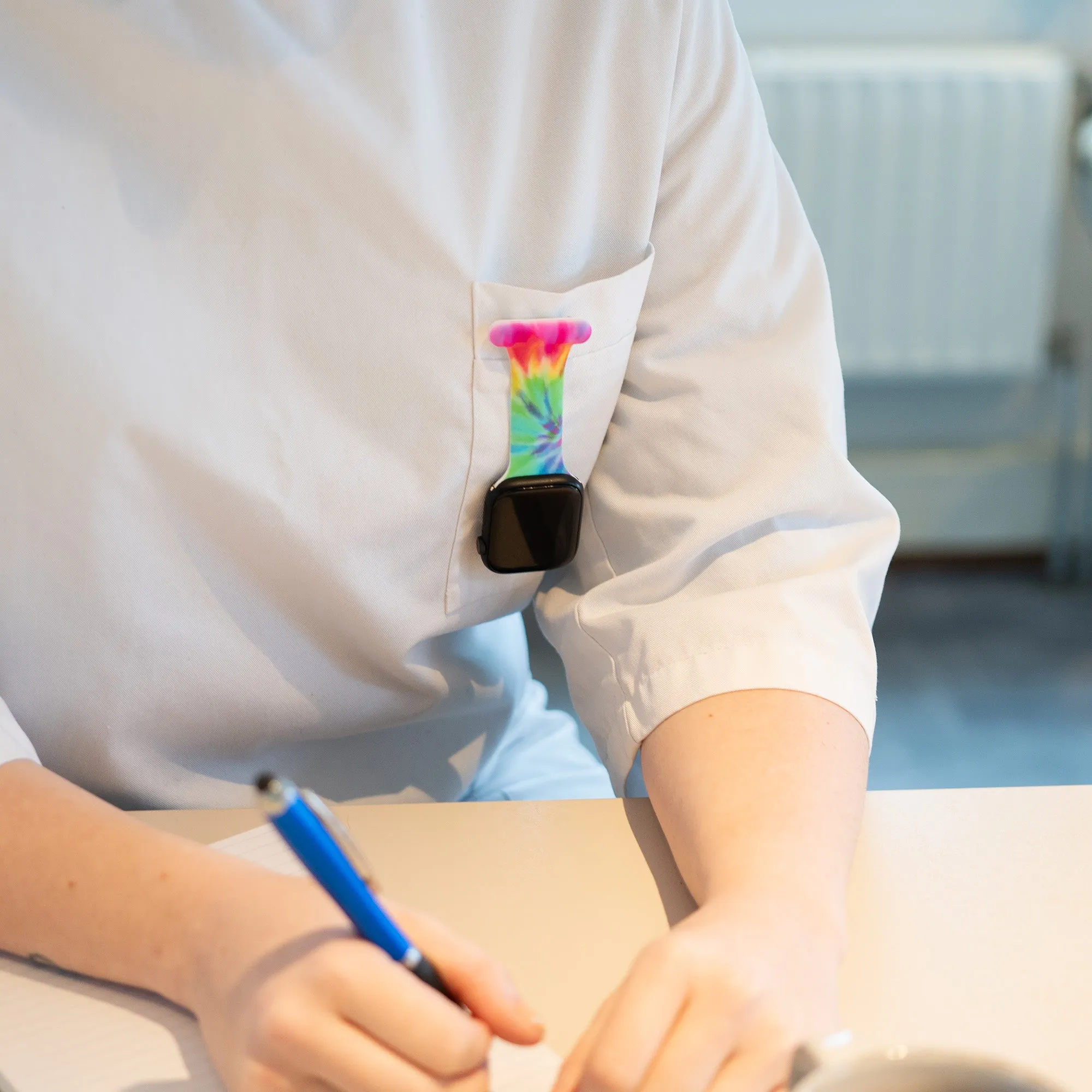 Affordable Luxury Apple Watch Nurse Fob (Tie-Dye)  Limited Release!