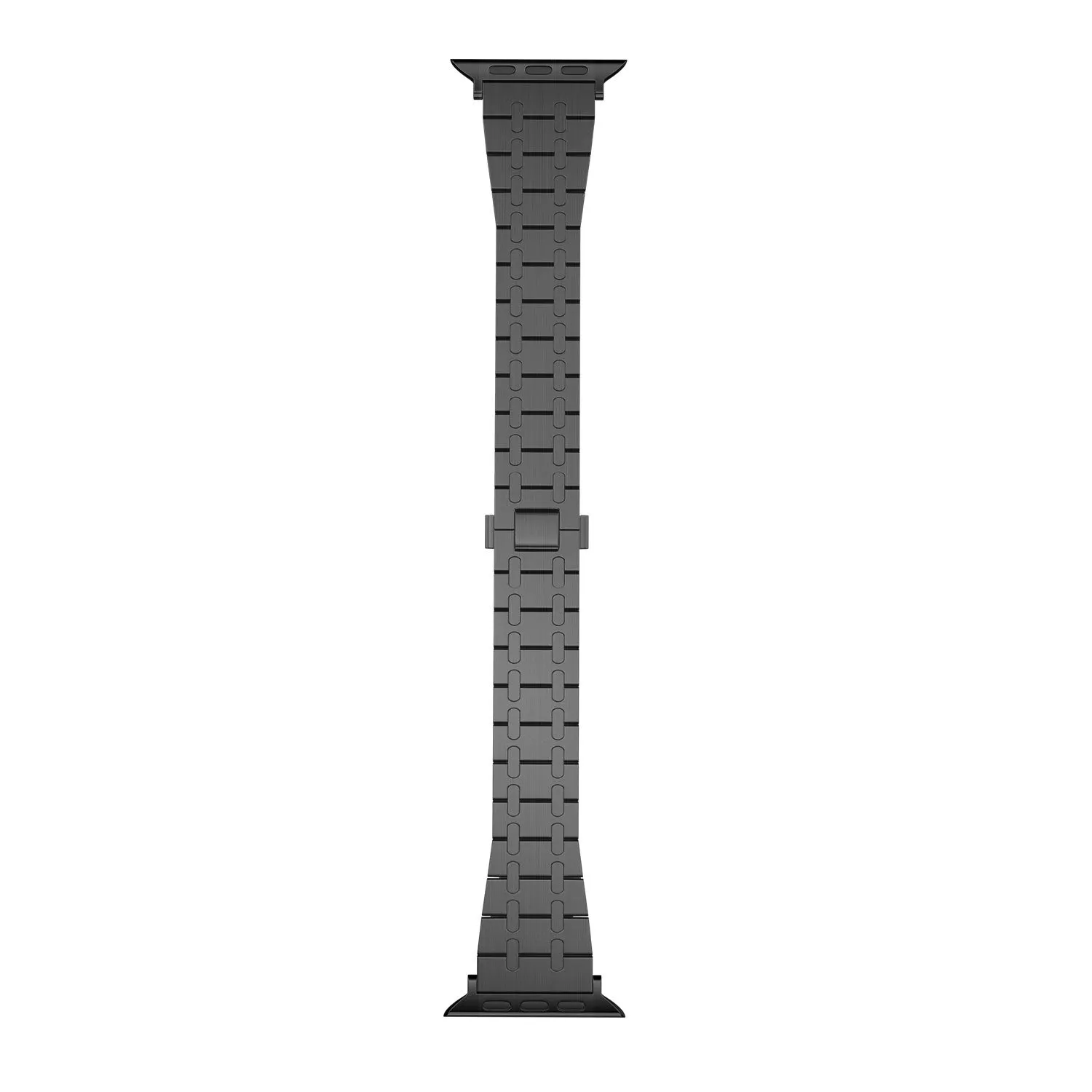 Affordable Luxury Apple Watch Royal Steel Strap (Black)  Last Few Pieces!