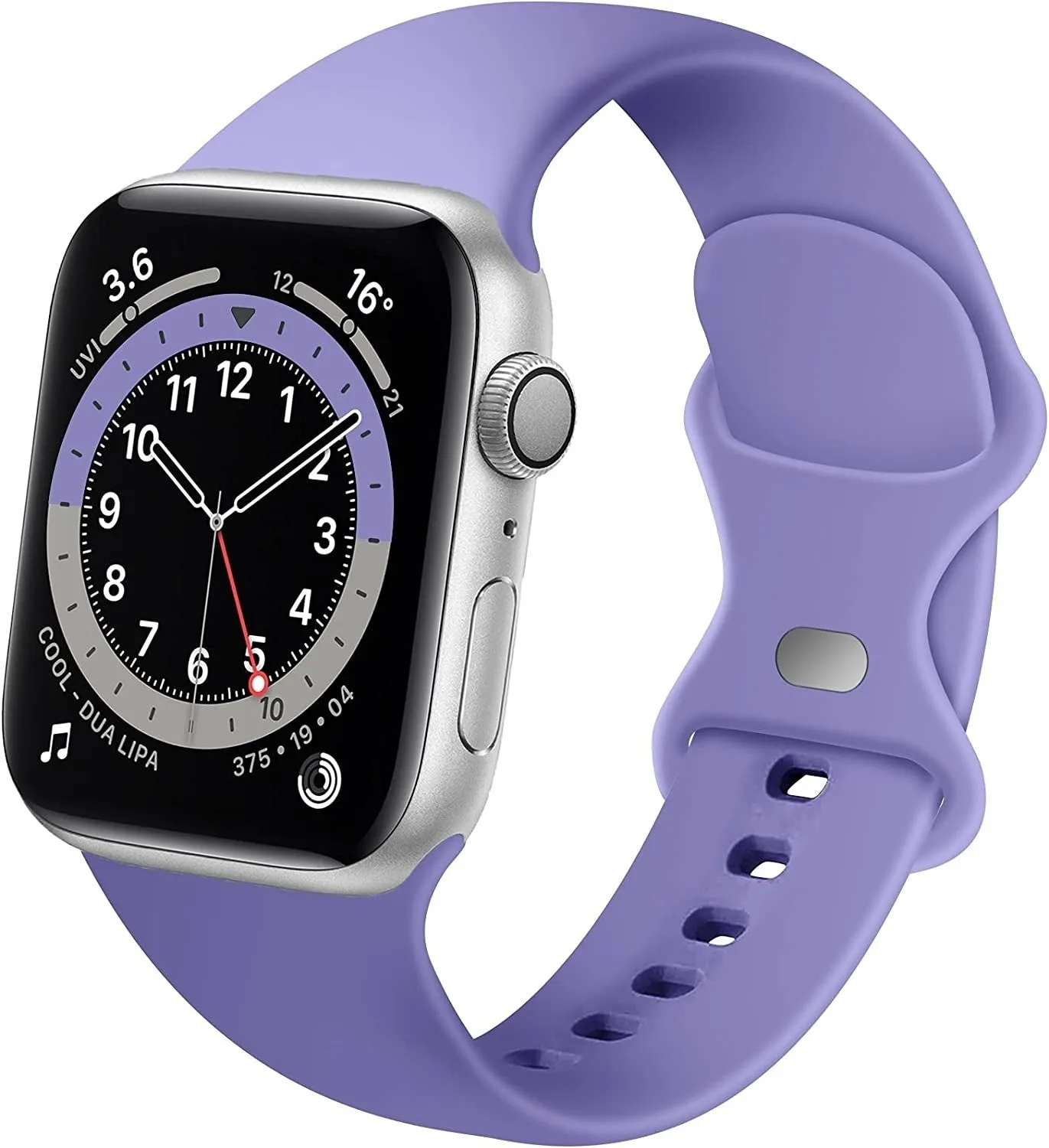 Affordable Luxury Apple Watch Silicone Strap Classic (Purple)  Today Only!