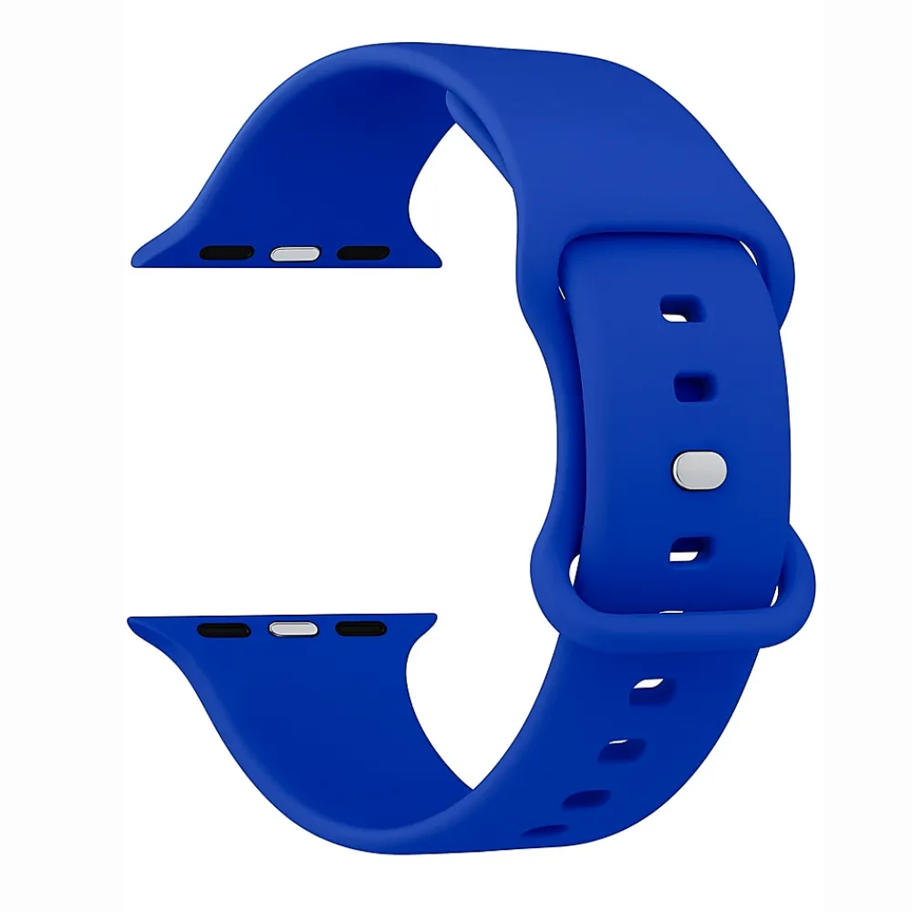 Affordable Luxury Apple Watch Silicone Strap Classic (Royal Blue)  Limited Stock!