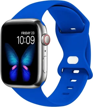 Affordable Luxury Apple Watch Silicone Strap Classic (Royal Blue)  Limited Stock!