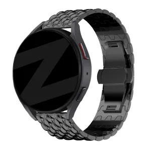 Affordable Luxury Bandz Redmi Watch 5 Active Steel Strap 'Dragon' (Black)  Last Few Pieces!