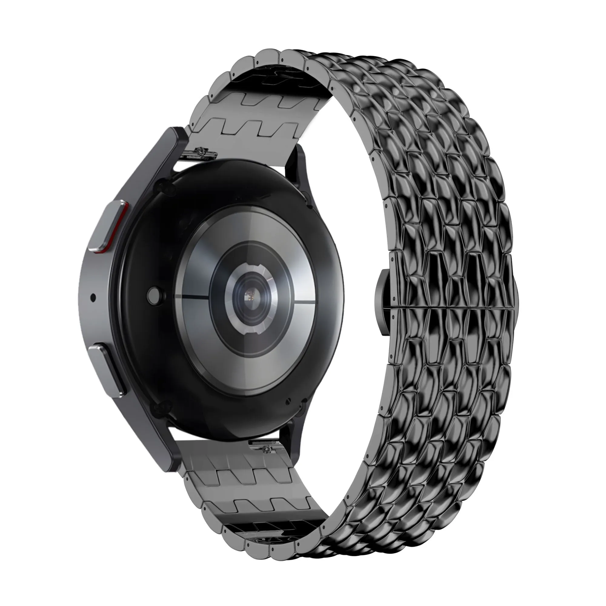 Affordable Luxury Bandz Xiaomi Amazfit GTS Steel Strap 'Dragon' (Black)  Almost Sold Out!