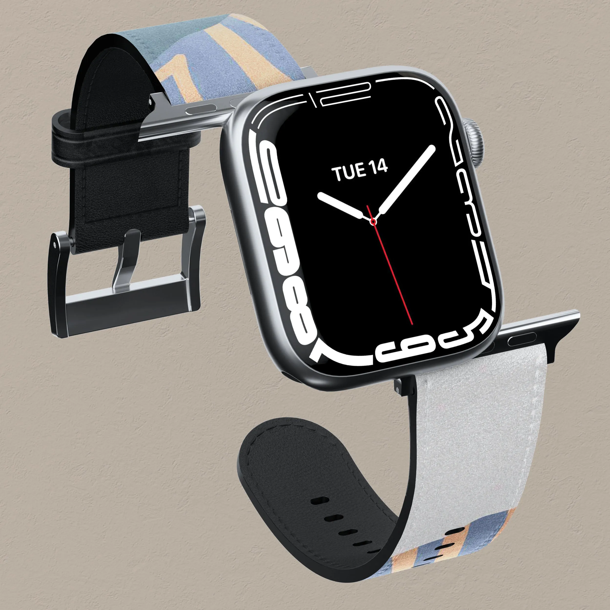 Affordable Luxury Beige Blissful Apple Watch Band  Last Chance!