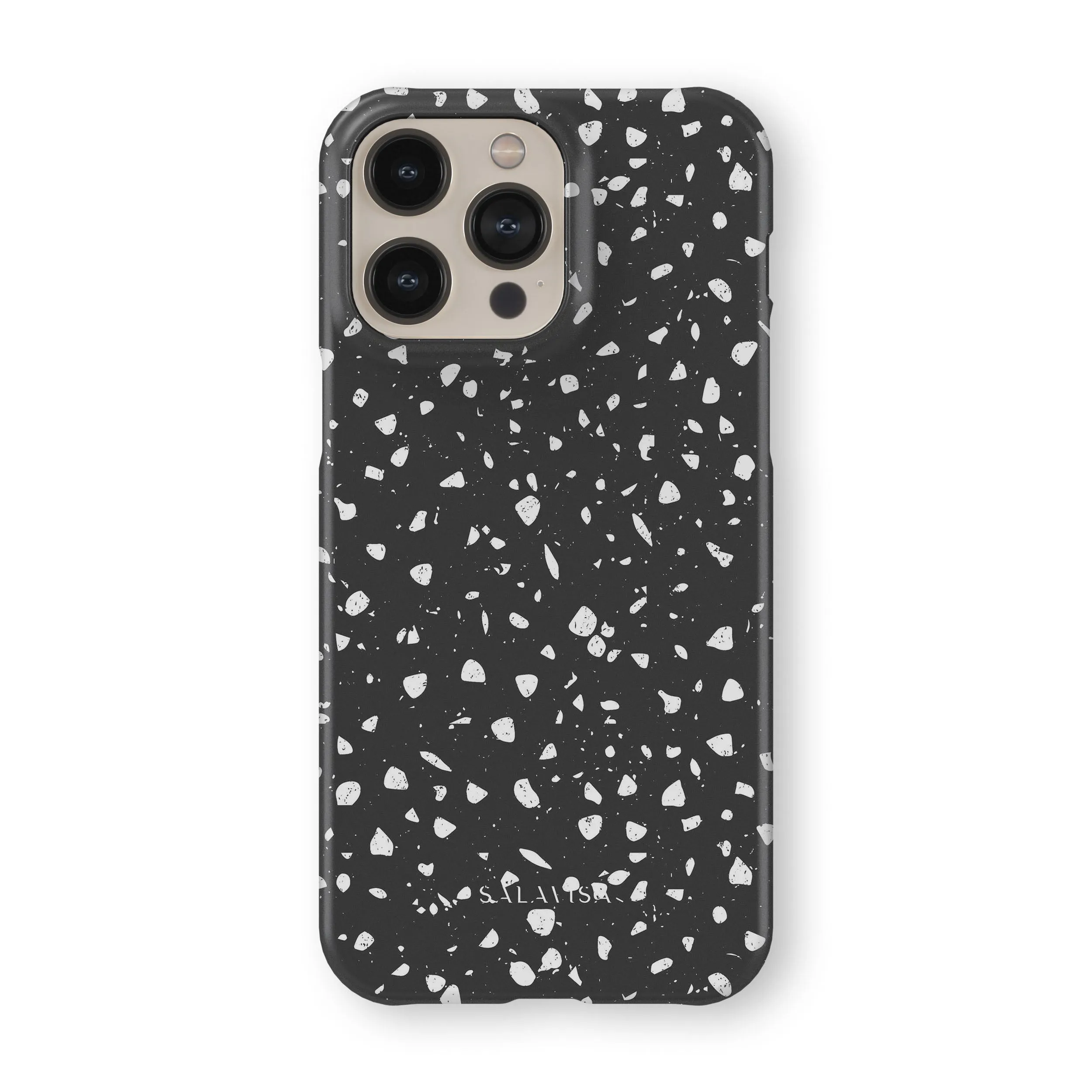 Affordable Luxury Black Coffee Terrazzo Phone Case  Stylish & Comfortable
