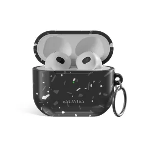 Affordable Luxury Black Terrazzo AirPods Case  Last Chance!