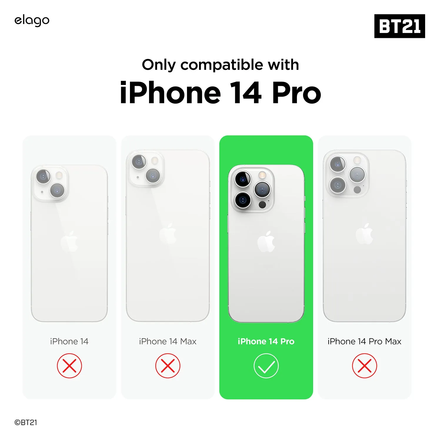 Affordable Luxury BT21 | elago Minini Dual Case for iPhone 14 Pro  Almost Sold Out!
