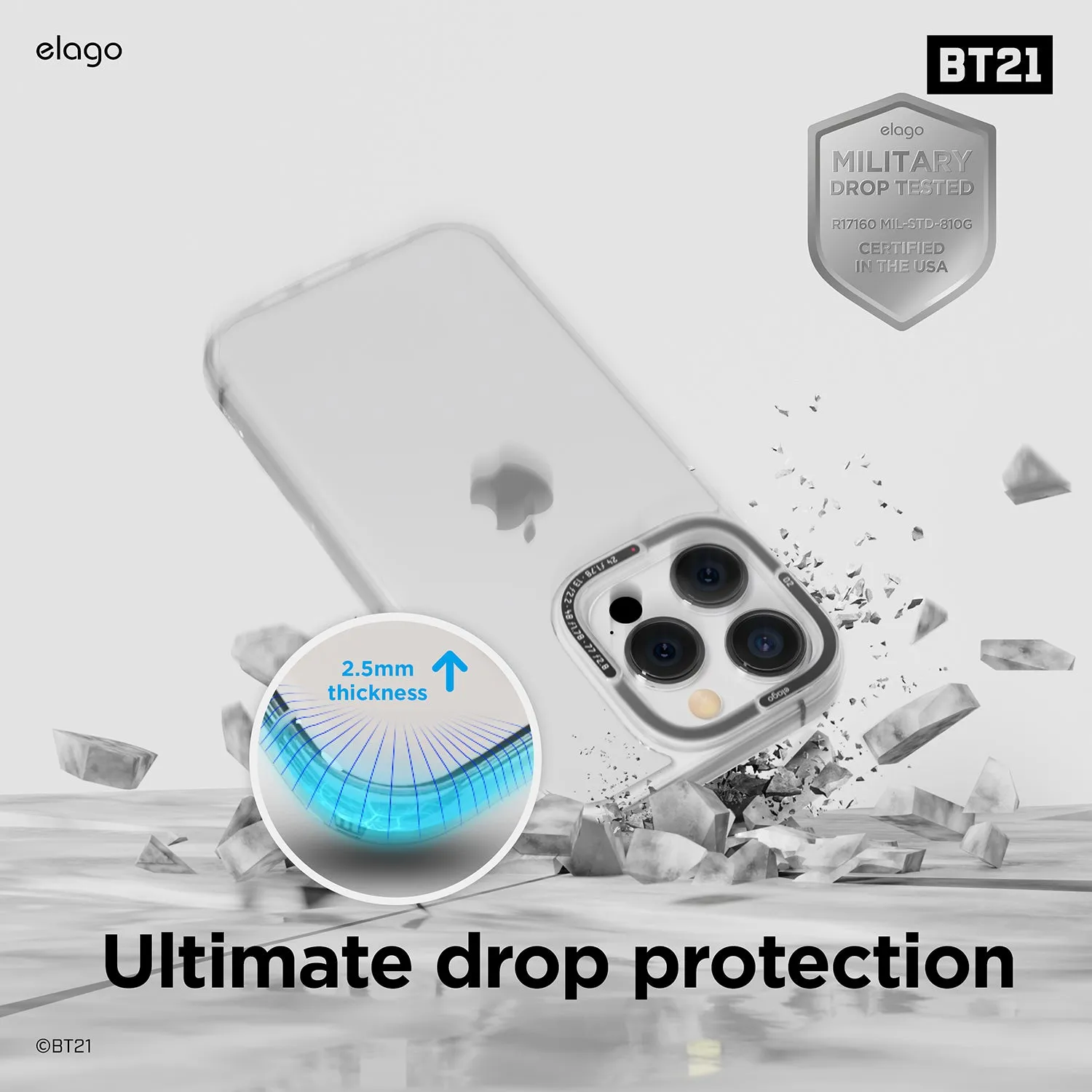 Affordable Luxury BT21 | elago Minini Dual Case for iPhone 14 Pro  Almost Sold Out!