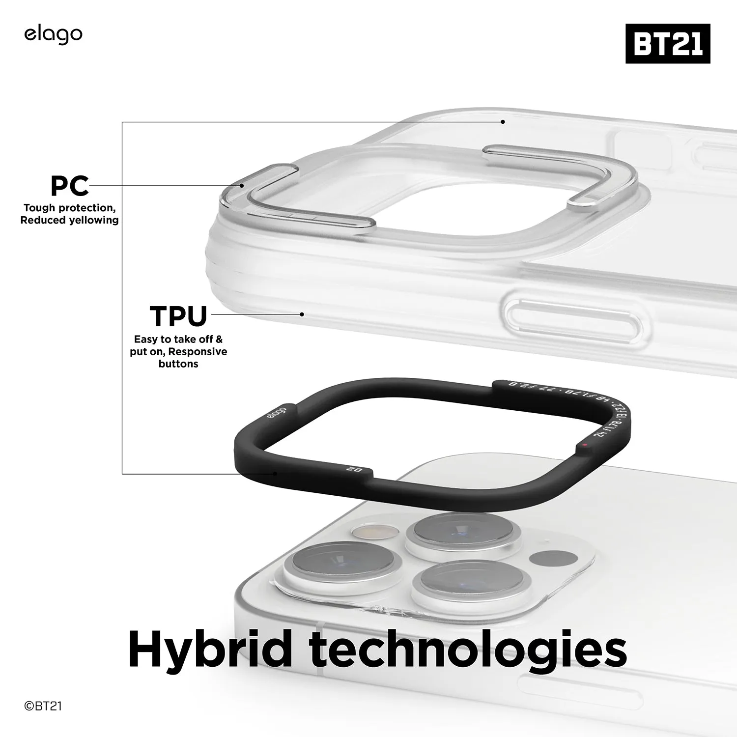 Affordable Luxury BT21 | elago Minini Dual Case for iPhone 14 Pro  Almost Sold Out!