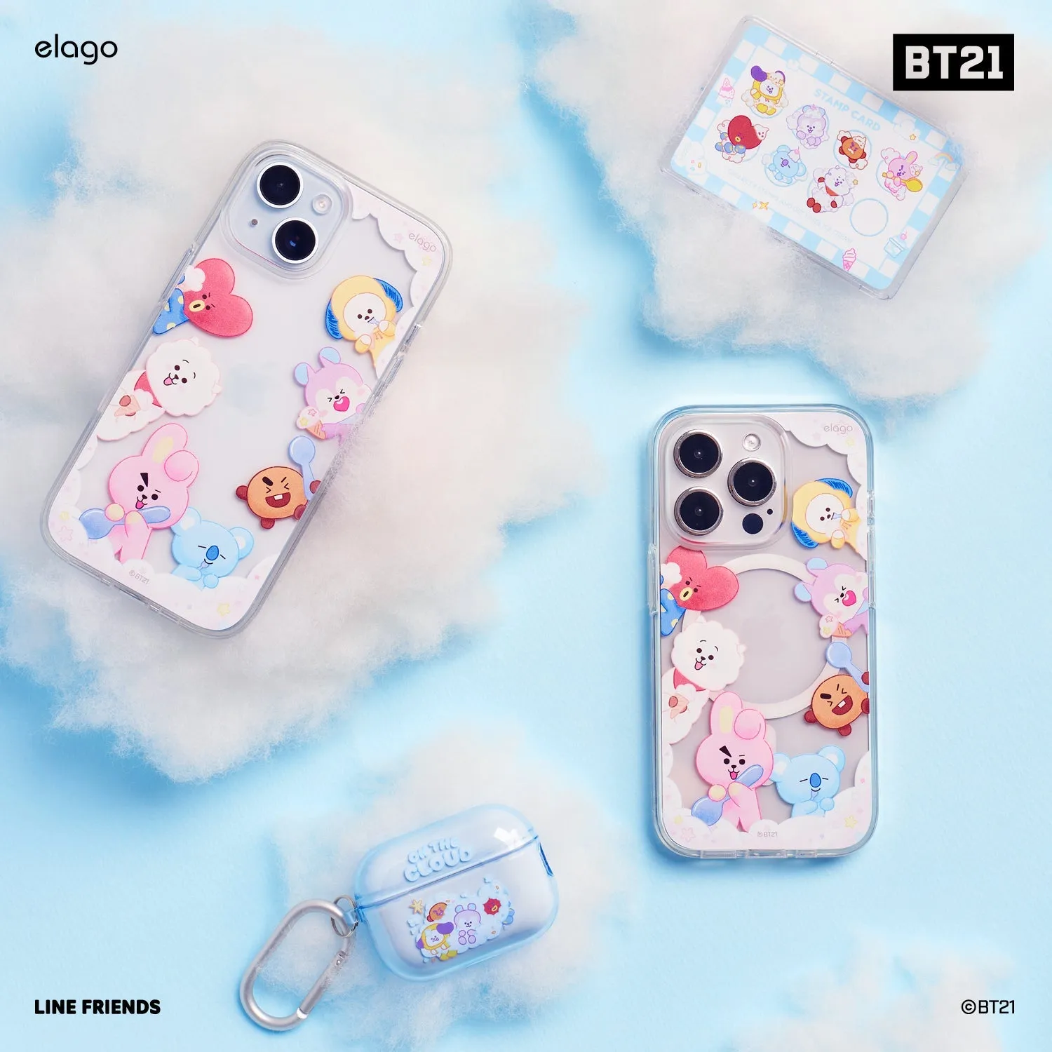 Affordable Luxury BT21 | elago On the Cloud Hybrid Case for iPhone 15 Plus  Last Few Pieces!
