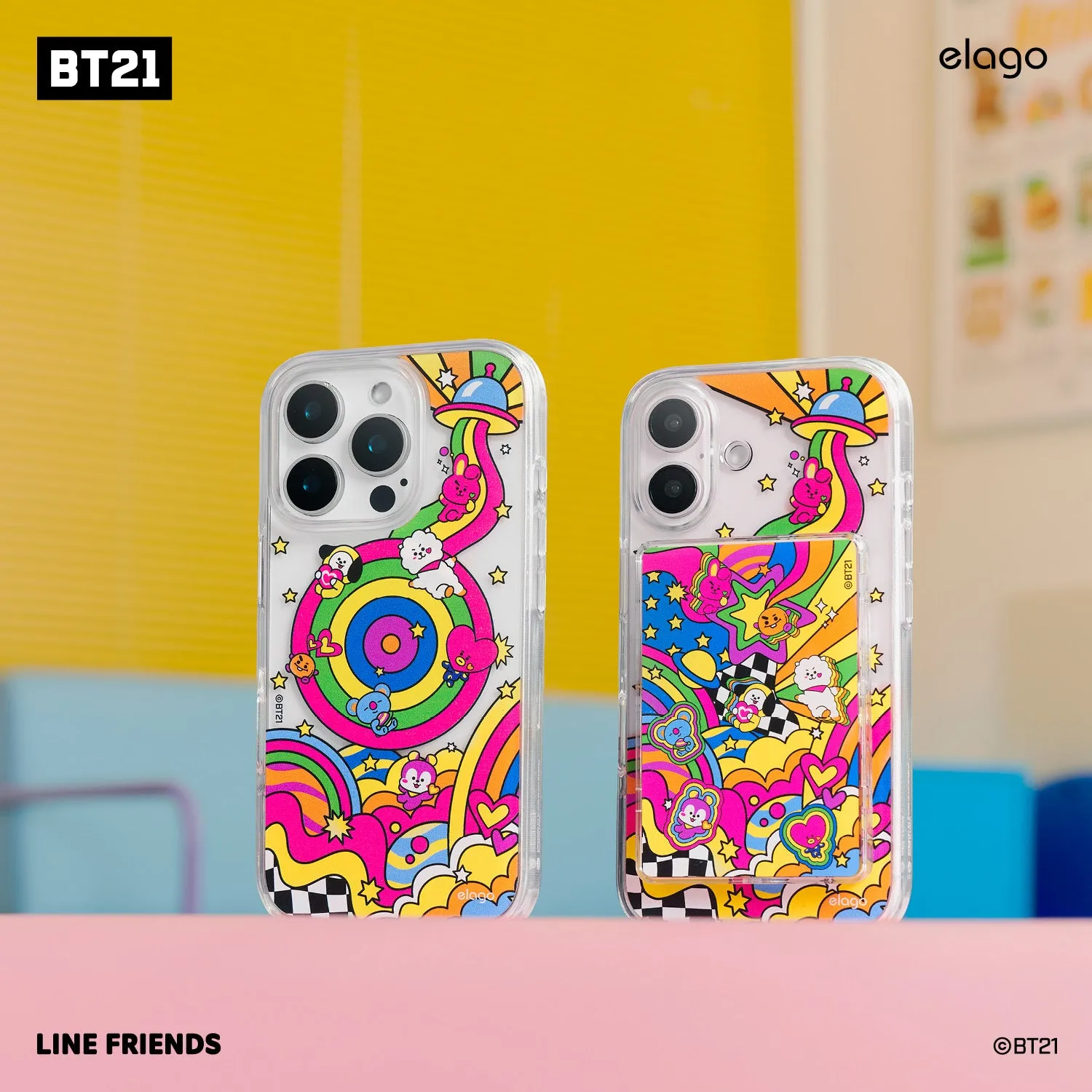 Affordable Luxury BT21 | elago Vivid Collection MagSafe Hybrid Case  Stylish & Comfortable