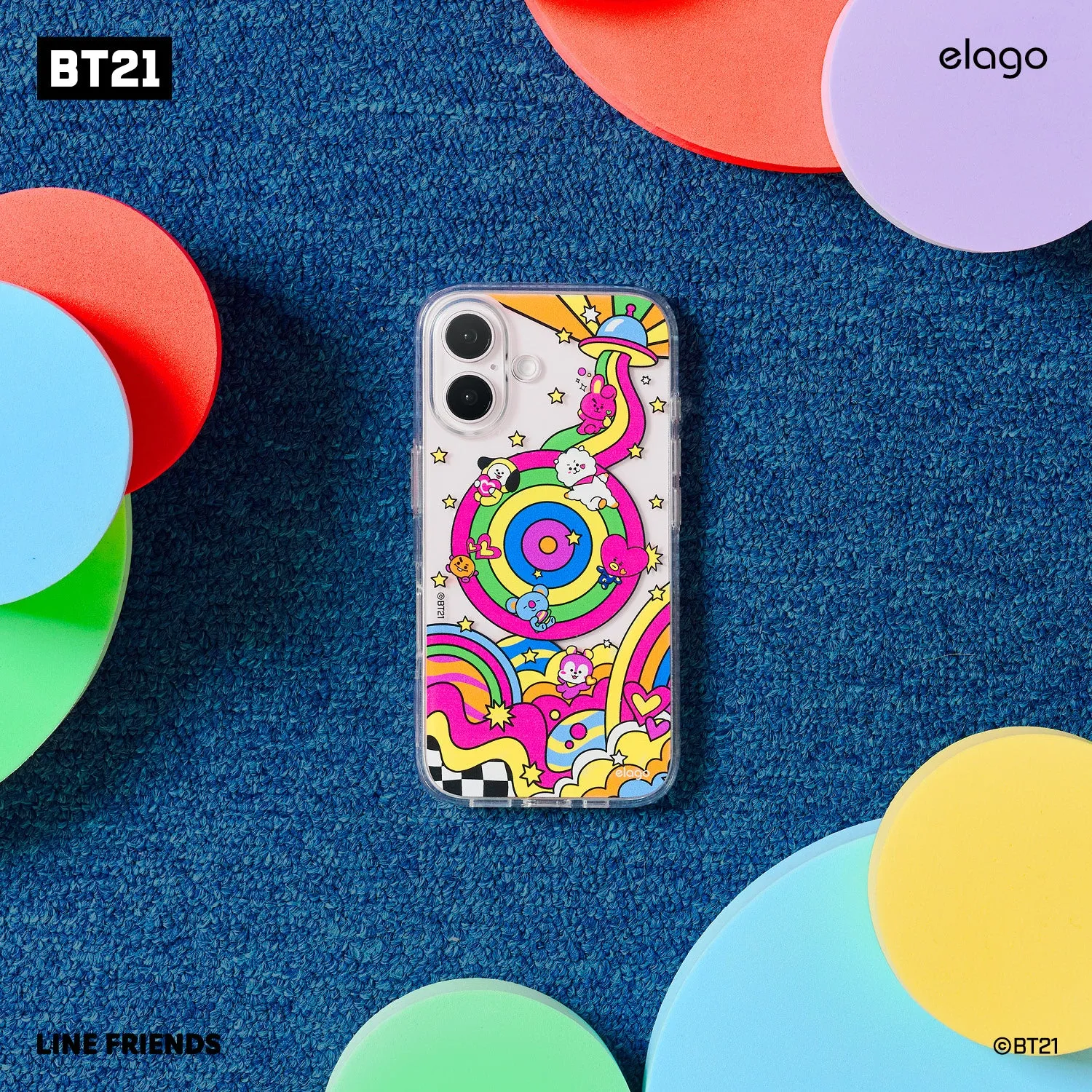 Affordable Luxury BT21 | elago Vivid Collection MagSafe Hybrid Case  Stylish & Comfortable