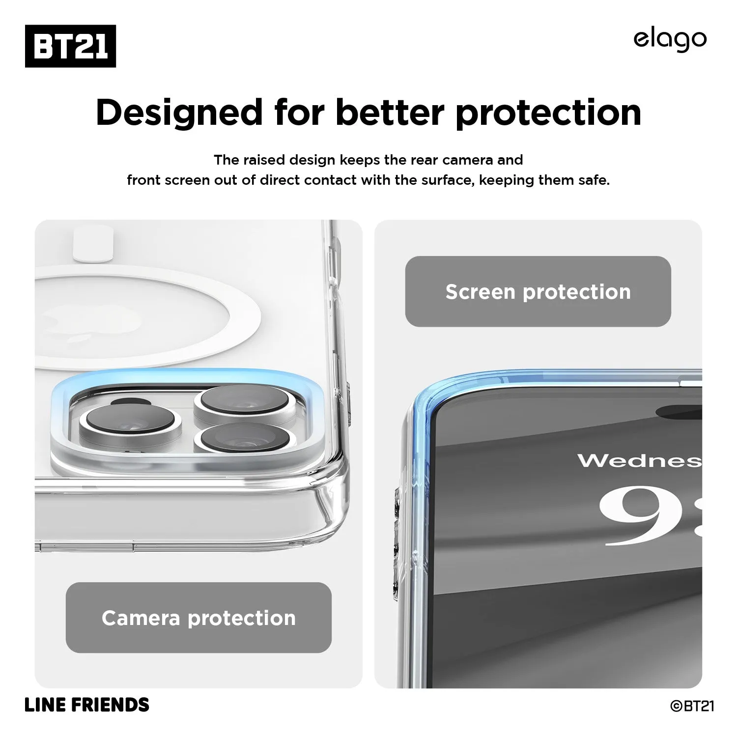 Affordable Luxury BT21 | elago Vivid Collection MagSafe Hybrid Case  Stylish & Comfortable