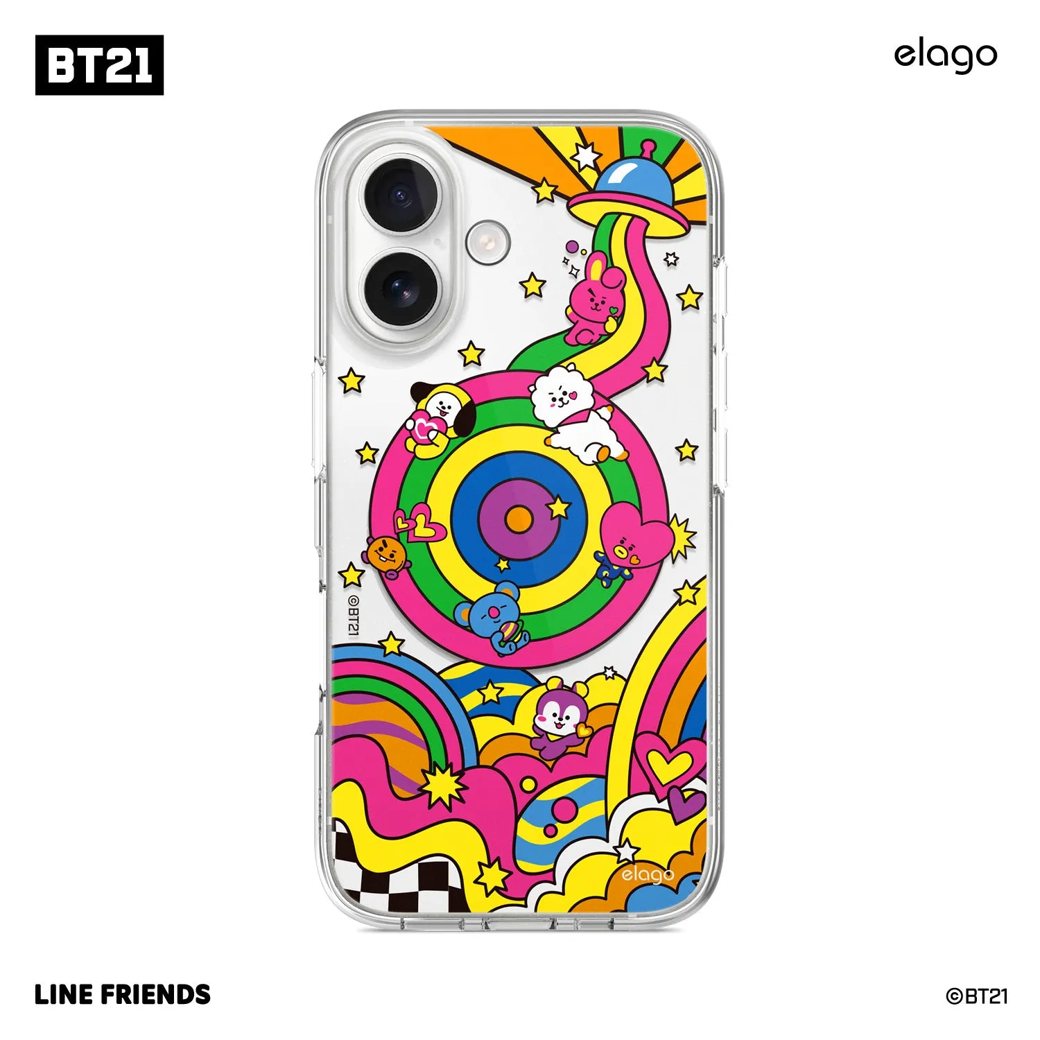 Affordable Luxury BT21 | elago Vivid Collection MagSafe Hybrid Case  Stylish & Comfortable