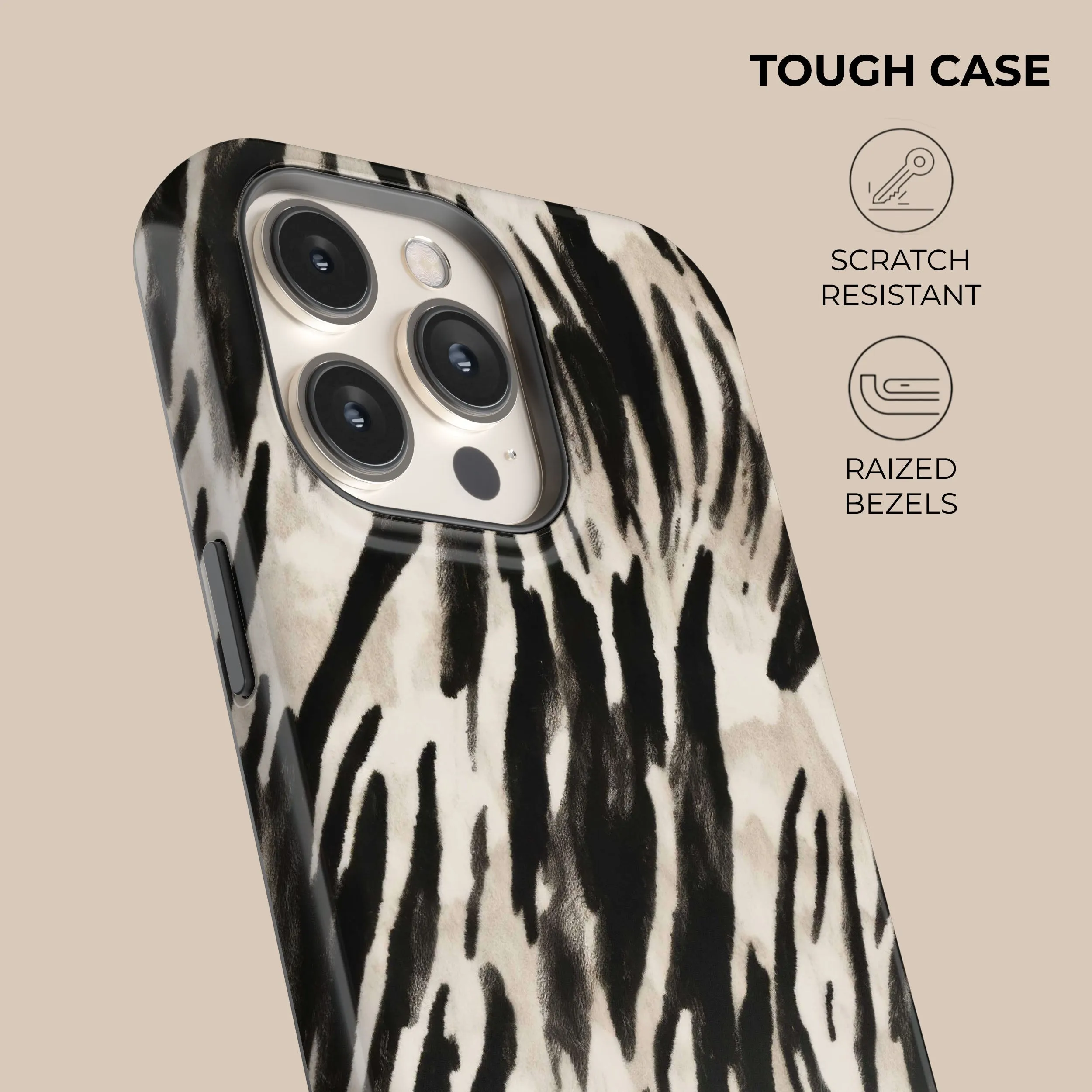 Affordable Luxury Dark Zebra Phone Case  Almost Sold Out!