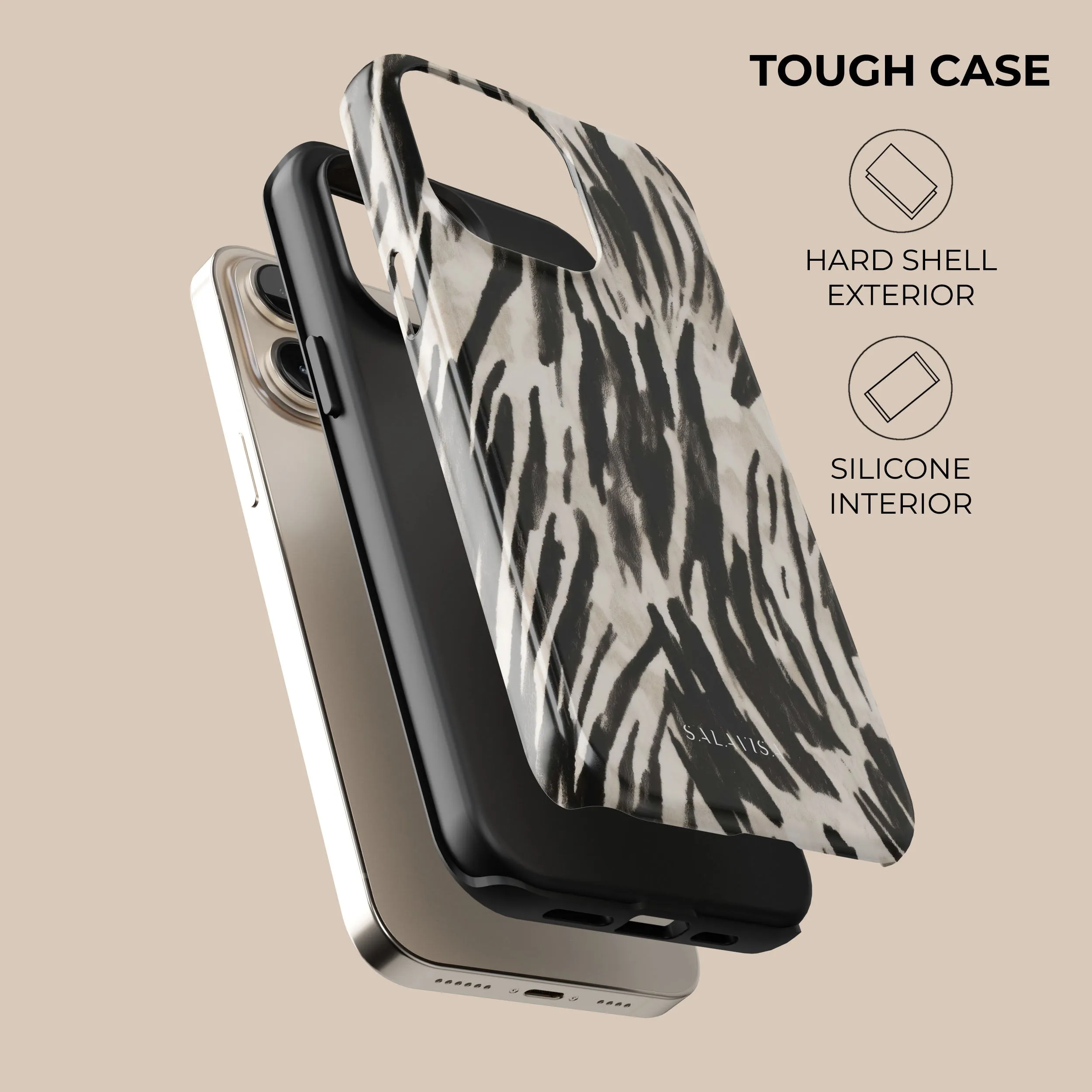 Affordable Luxury Dark Zebra Phone Case  Almost Sold Out!