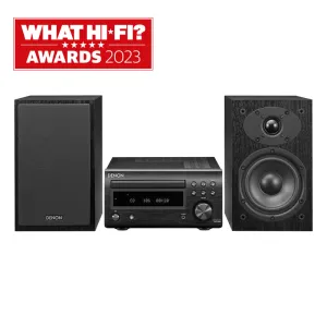 Affordable Luxury Denon RCD-M41 HiFi System with SCM41 Bookshelf Speaker (Each)  Today Only!