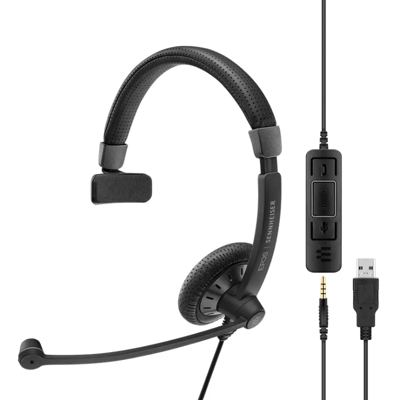 Affordable Luxury EPOS I Sennheiser Impact SC-45 - USB Single-Sided PC Headset  Limited Stock!