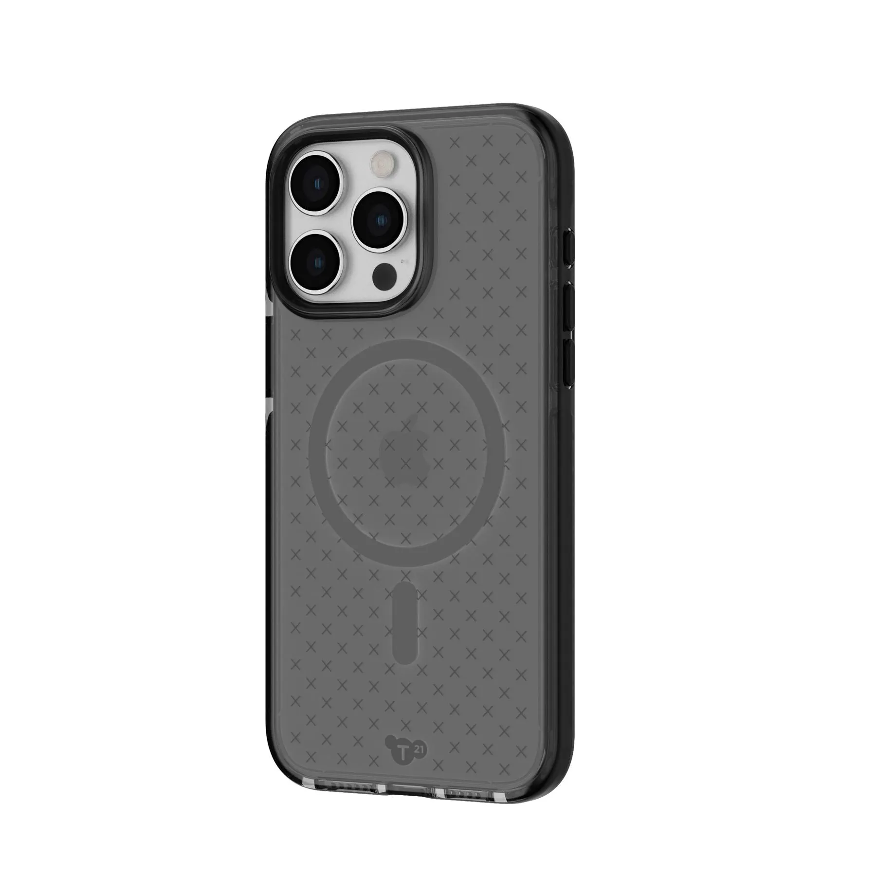 Affordable Luxury Evo Check - Apple iPhone 15 Pro Max Case MagSafe Compatible - Smokey Black  Last Chance!