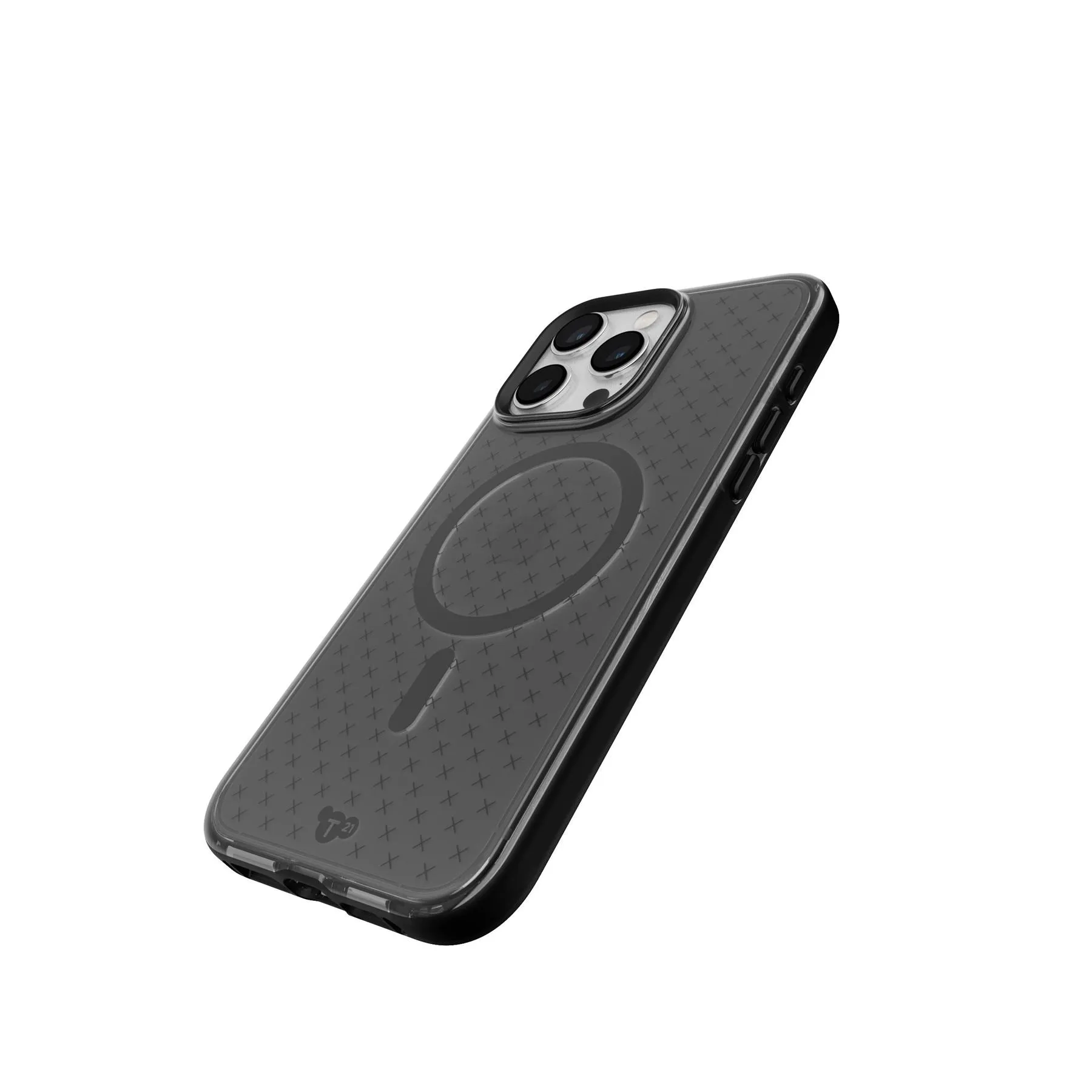 Affordable Luxury Evo Check - Apple iPhone 15 Pro Max Case MagSafe Compatible - Smokey Black  Last Chance!